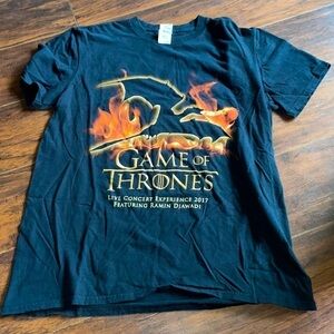 GAME OF THE TRONES Live Concert Experience 2017 T-Shirt Unisex M